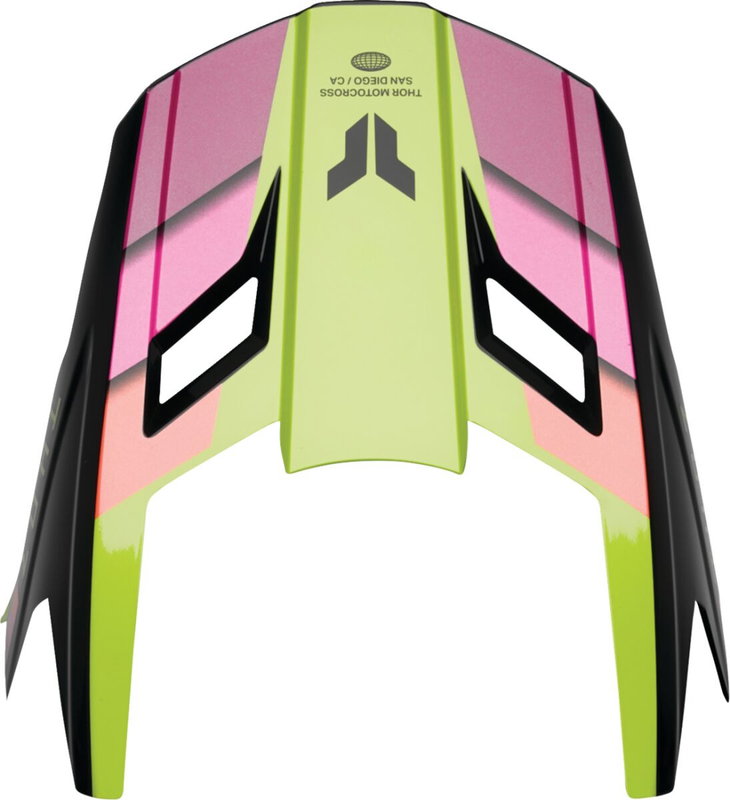 VISOR KIT YOUTH FLEET DEFY BK/