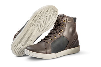 Lindstrands Sneaker Urban 46 sko, brun, skinn