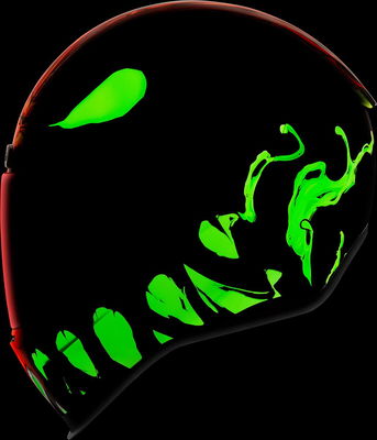 ICON HELMET AFRM MANIC'R RED L