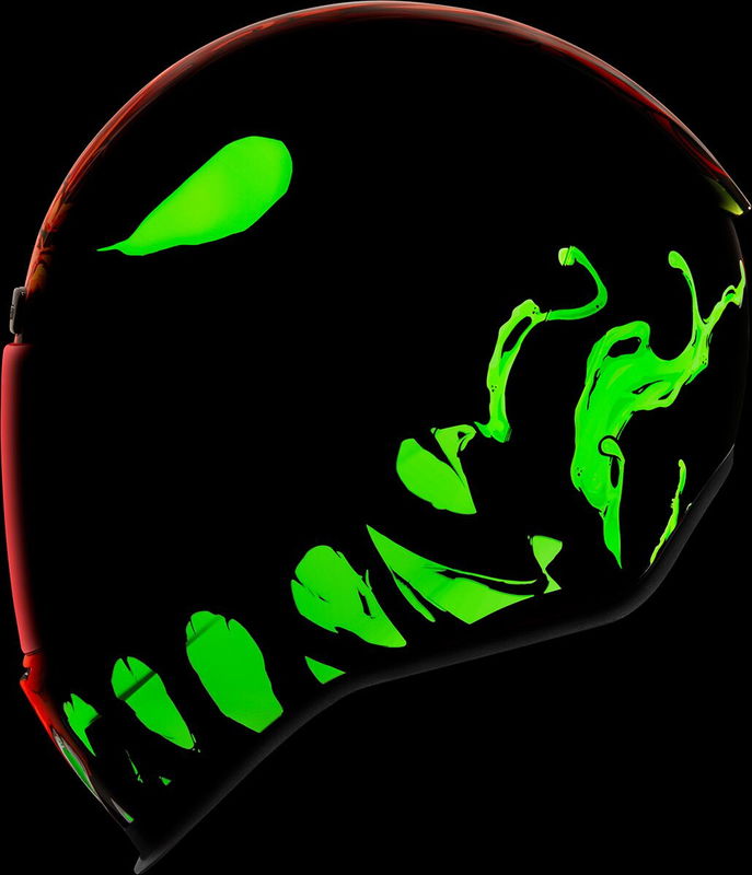 ICON HELMET AFRM MANIC'R RED L