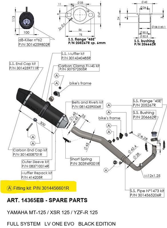 MISC FITTING KIT F/18103270