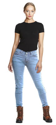 Sweep Hannah dam kevlar jeans, ljus blå, W36 L30