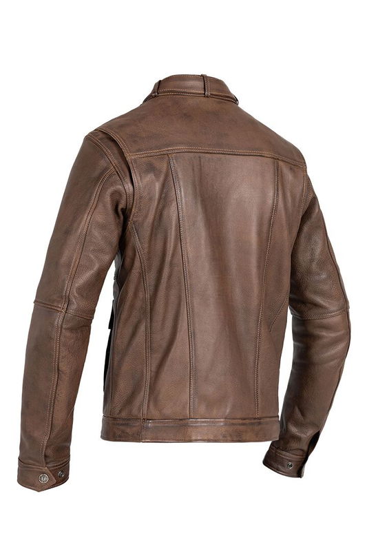 JACKET DRIFTER LEATHER BROWN 3