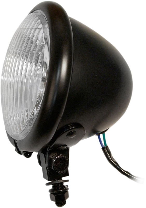 SPOTLAMP SHELL 4 1/2 BLK
