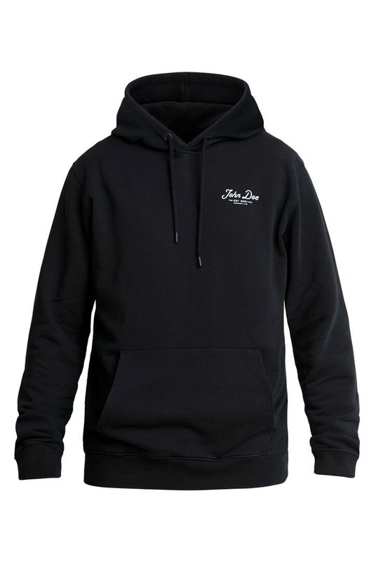 HOODIE JD LETTERING BLACK SM