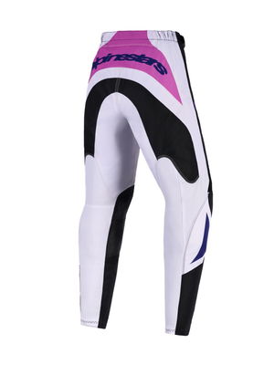 PANT YTH FLUID GRID BLK/GY/PU