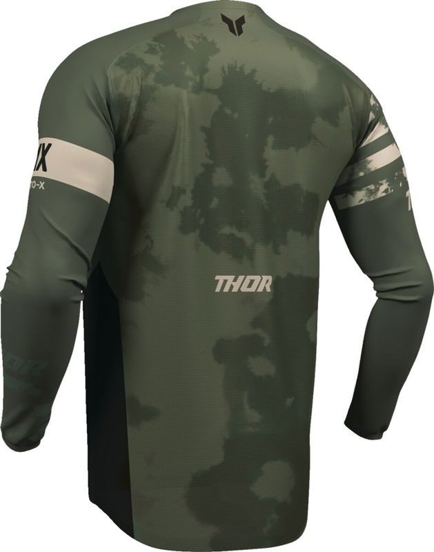 JERSEY LAUNCHMODE BLEACH BLK/C