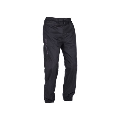 SIDE-ZIP RAIN TROUSERS black L
