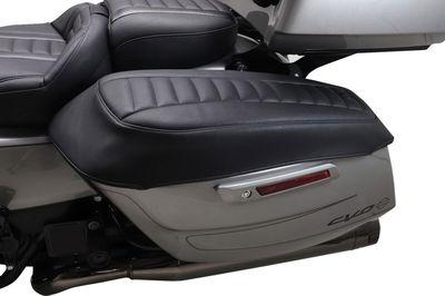 COVER SADDLEBAG LID BLACK W/ G