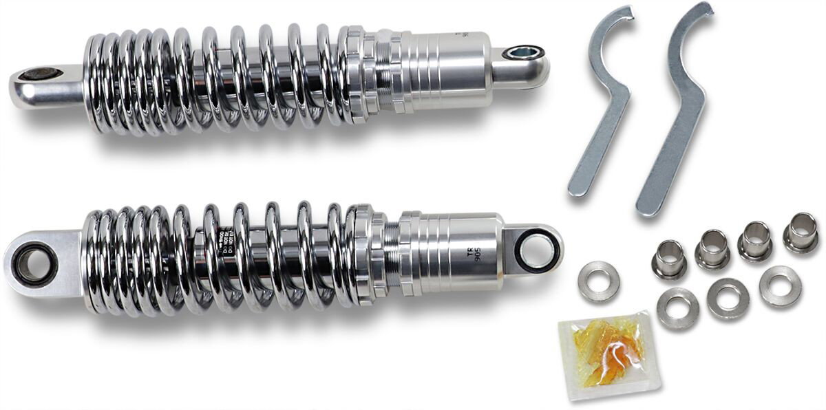 SHOCKS 11.5 ADJUSTABLE CHROME