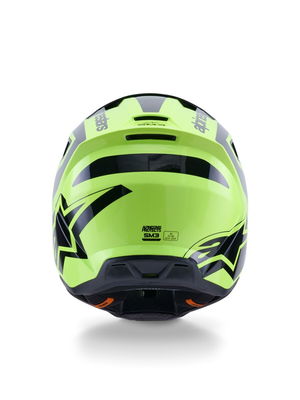 HELMET SM3 HEAT YEL/BLACK 2X