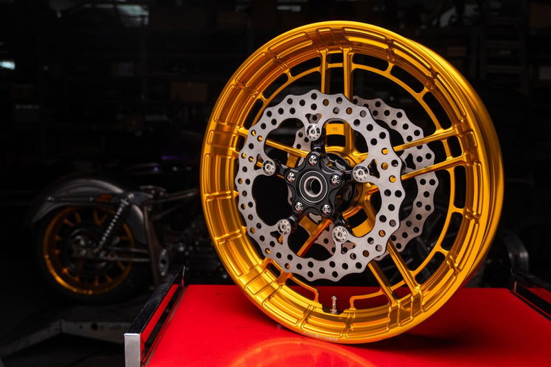 WHEEL FLATLINE 18 X 5.5 GOLD