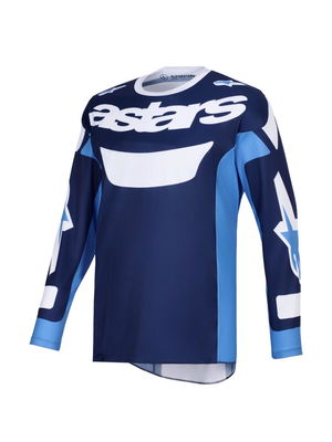 JERSEY RACER RIWAY BLUE/WHITE