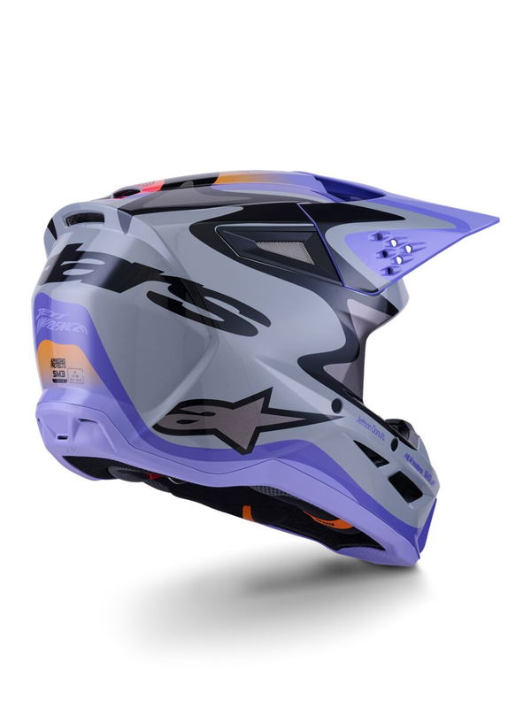 HELMET SM3 JETTSON GRAY/PUR/BL