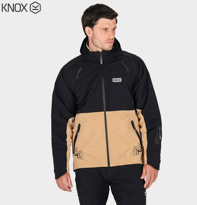 JACKA KNOX MODRA WATERPROOF HERR SVART/SAND S