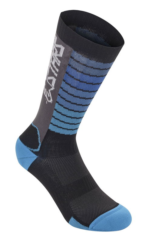 SOCKS DROP 22 BLK/AQ M