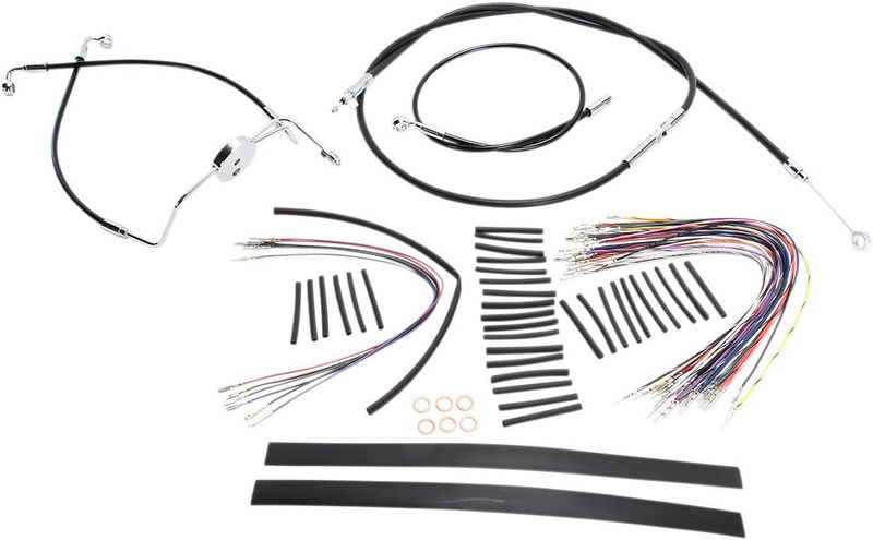 CONTROL CABLE KIT XR BLK