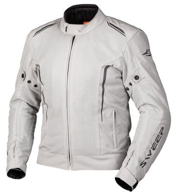 Sweep Air sommar mc jacka, grå, 5XL