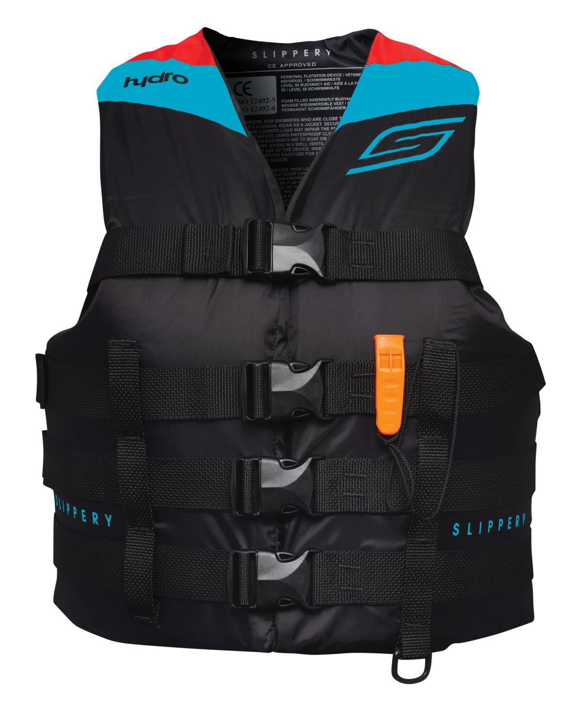 VEST HYDR0 BK/AQ SL