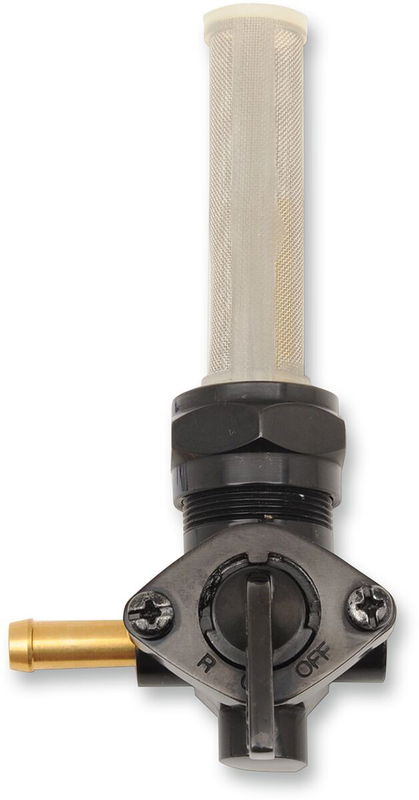 PETCOCK BLK 22MM LEFT