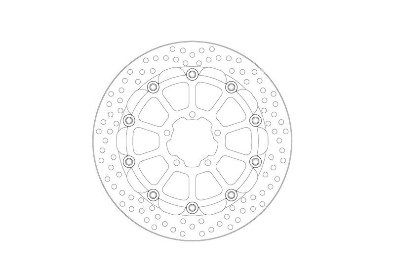 BRAKE DISC HALO RACING FT