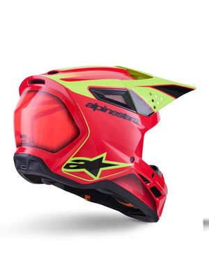 HELMET SM3 FRAY RED/YL/BLK XS