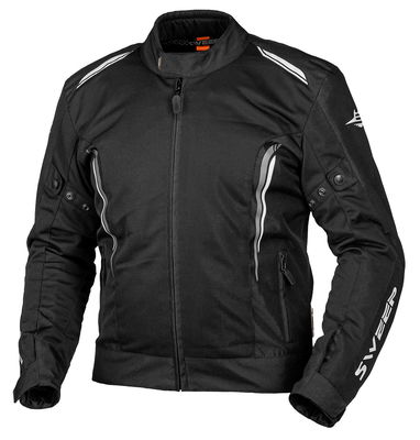 Sweep Air sommar mc jacka, svart, XS
