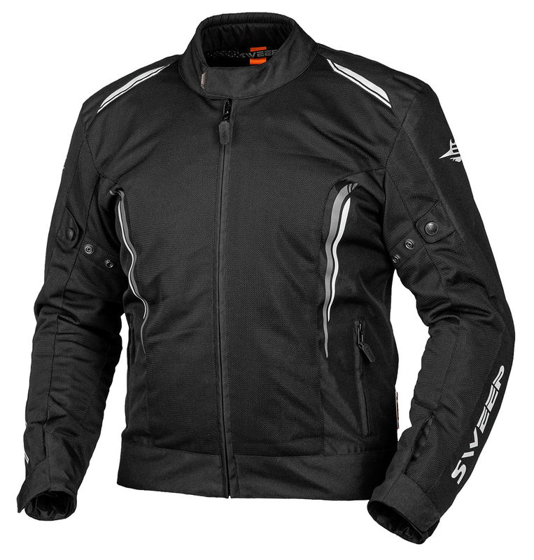 Sweep Air sommar mc jacka, svart, XS