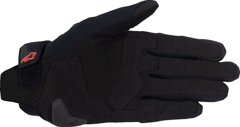 GLOVES 4W SP X 1 BK/RD FL XS