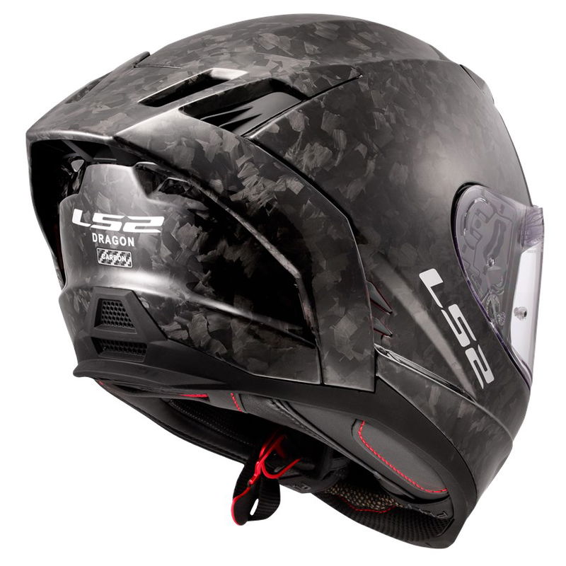 HJÄLM LS2 FF807 DRAGON CARBON L