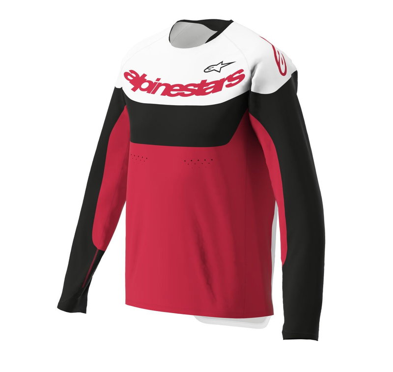 JERSEY LS A-DURA RACE RED L