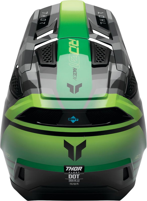 HELMET FLEET CAMBER BK/GN LG