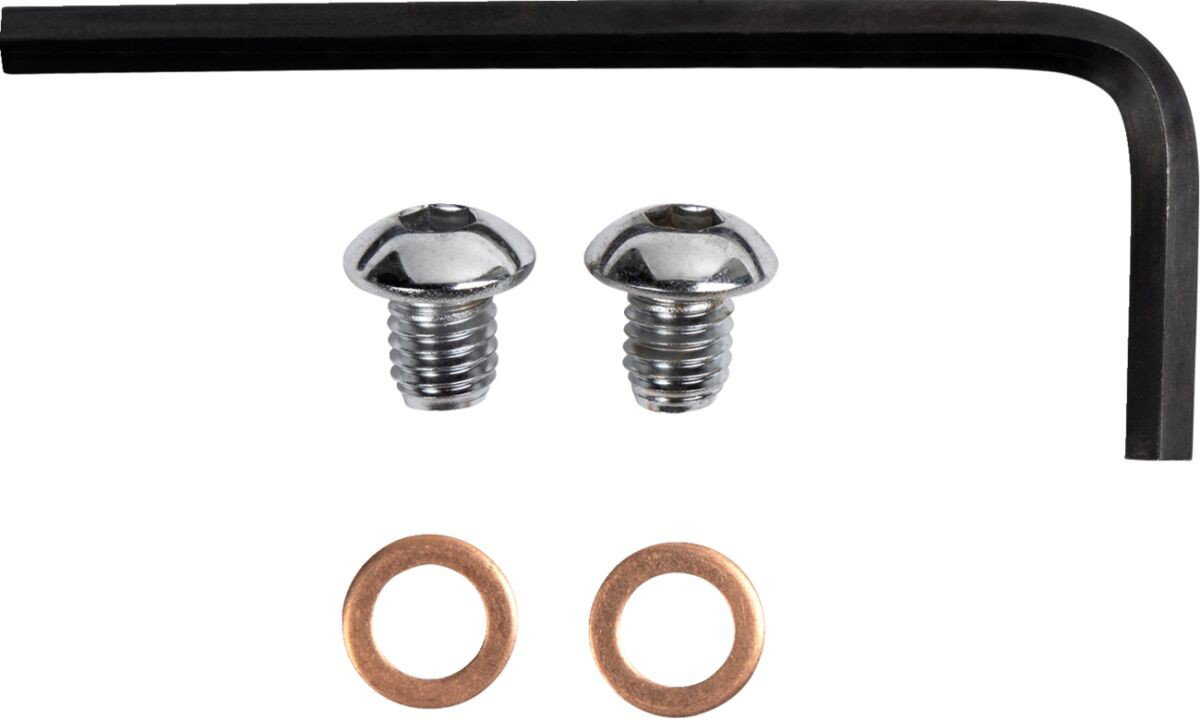 BOLT FORK DRAIN BUTTN CHR