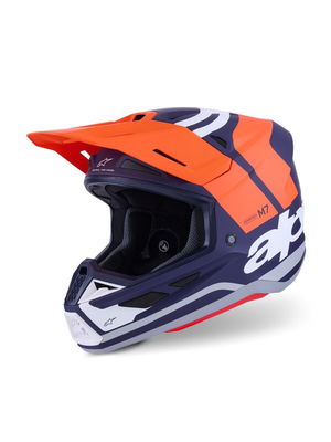 HELMET SM7 CORE ORAN/BLUE XS