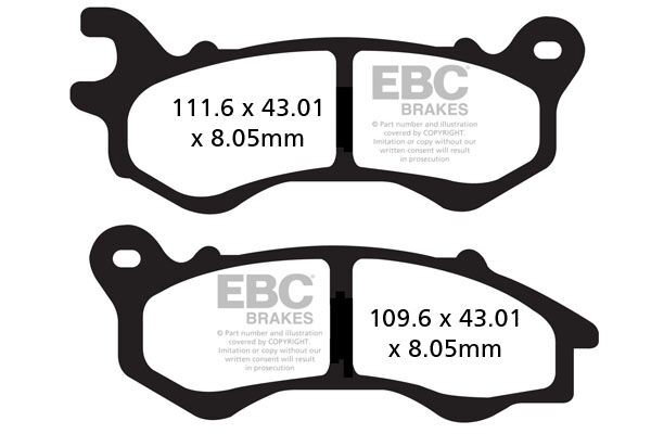 BRAKE PAD CARBON SCOOTER