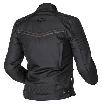 Sweep Scrambler vattentät dam textiljacka, svart/brun, 44