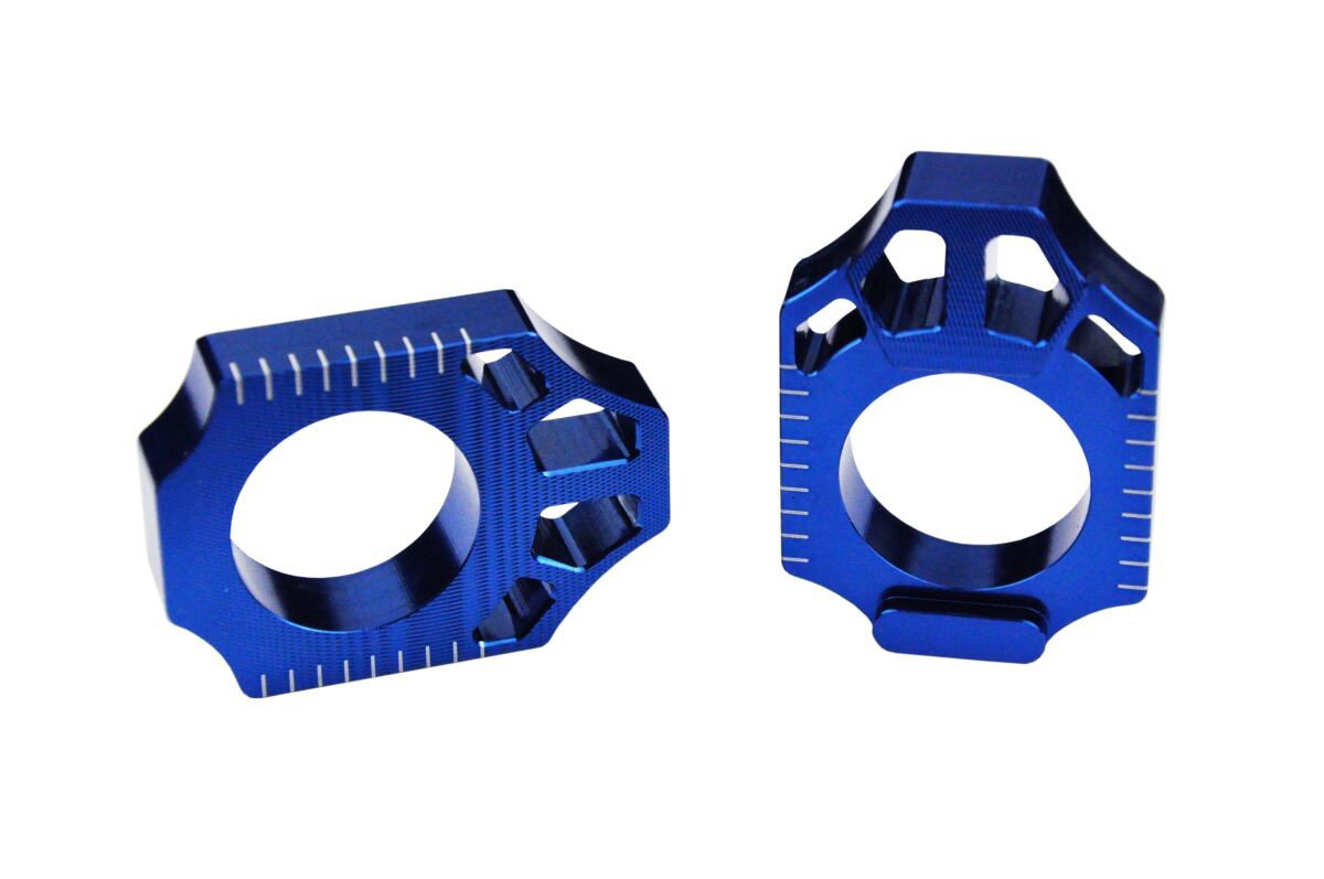 AXLE BLOCKS KTM BLUE