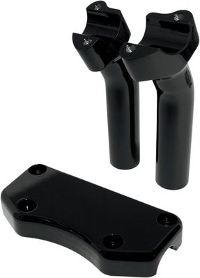 RISER BUFF W/CLAMP 5.5 BK