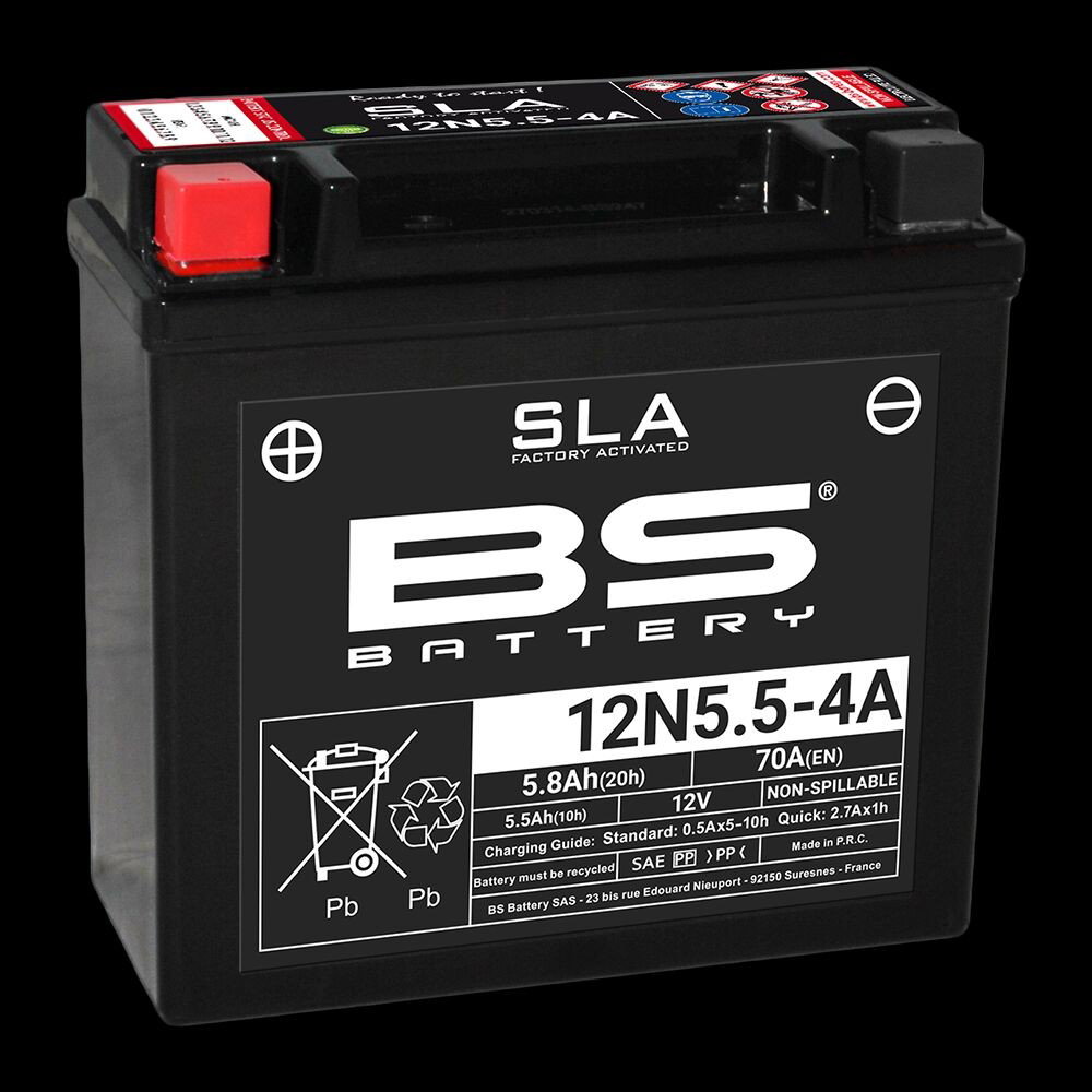 BATTERY BS 12N5.5-4A/4B SLA