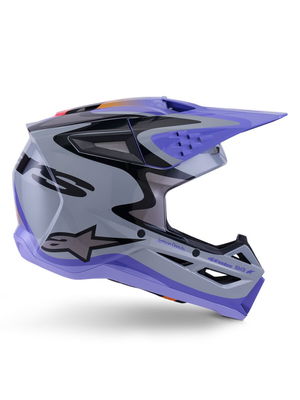 HELMET SM3 JETTSON GRAY/PUR/BL