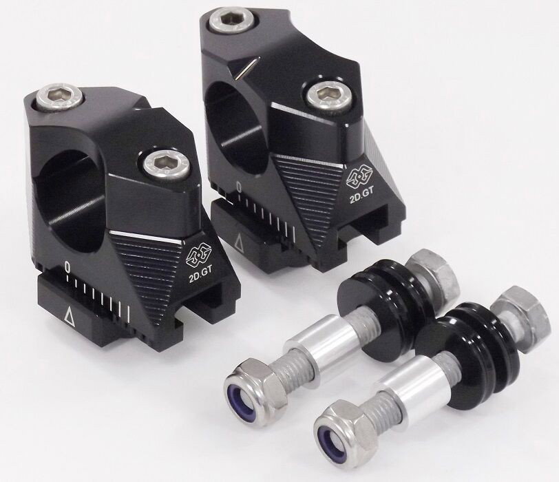 2DGT ADJ. H.BAR RISERS WITH MO
