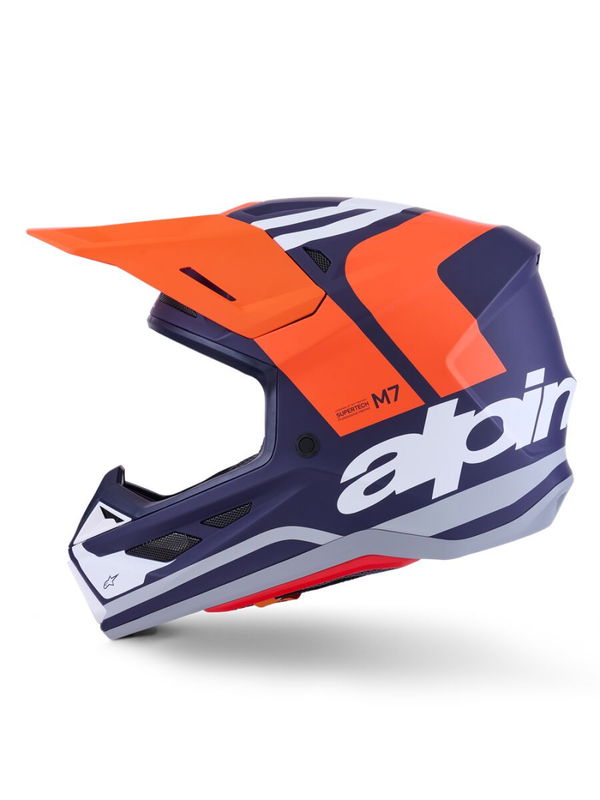 HELMET SM7 CORE ORAN/BLUE XS
