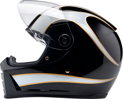 HELMET LANESPLTR BK/WT SM