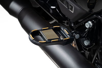 FOOTPEGS ADJUSTABLE BLACK/GOLD