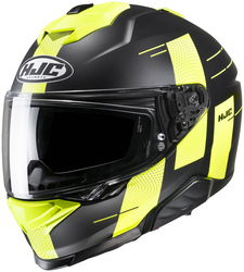 HJC Hjälm i71 Peka Fluo Gul MC3HSF S 55-56cm