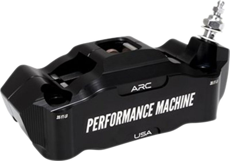 CALIPER FRONT RIGHT BLACK 125