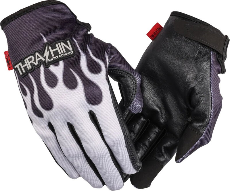 GLOVE FLAME STEALTH LEATHER PA