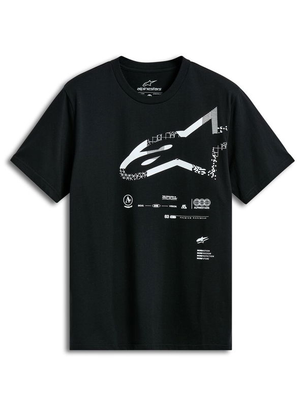 TEE SS CSF GEOGRAFICA BLACK M