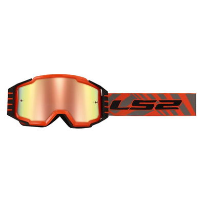 GOGGLE LS2 CHARGER PRO IRIDIUM LINS Onesize Orange