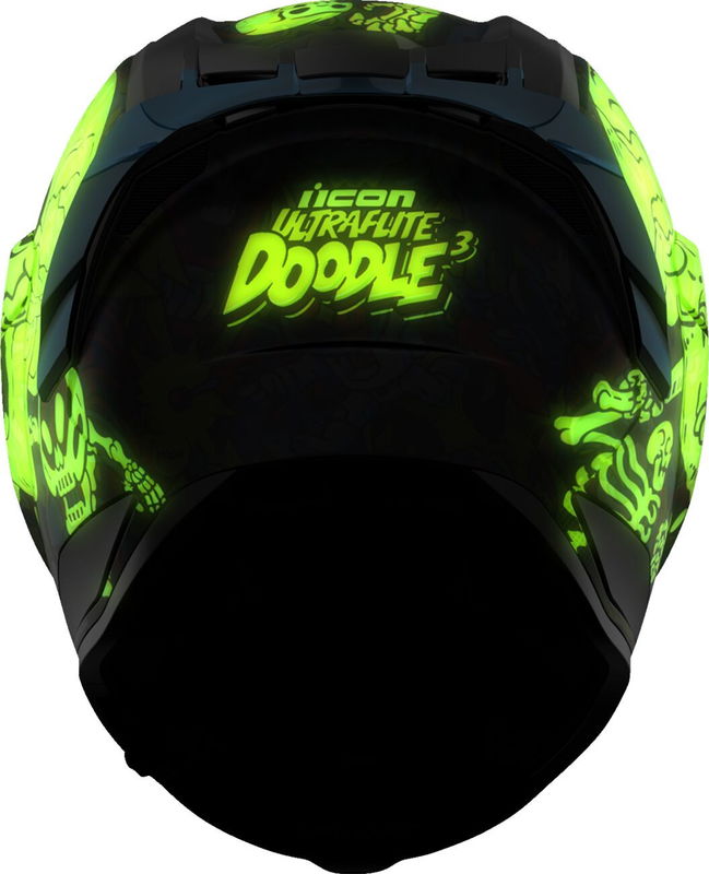 HLMT ULTRFLT DOODLE 3 BL XL